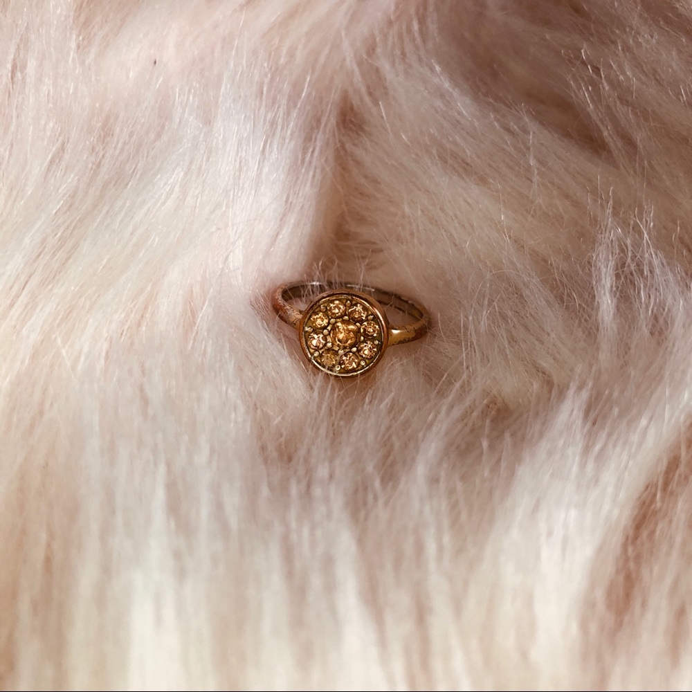 Rose gold ring